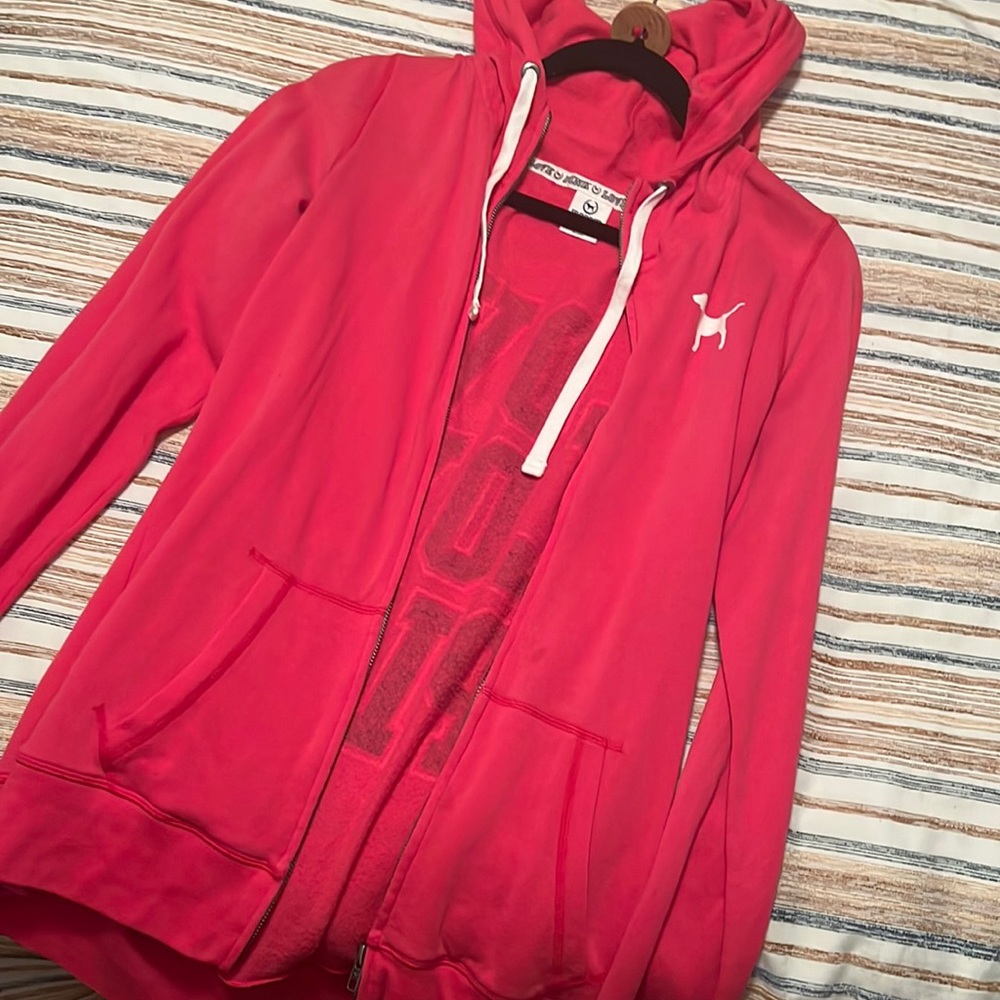Victoria’s Secret pink sweatshirt